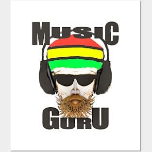 Cool Dub Reggae Music DJ Guru Posters and Art